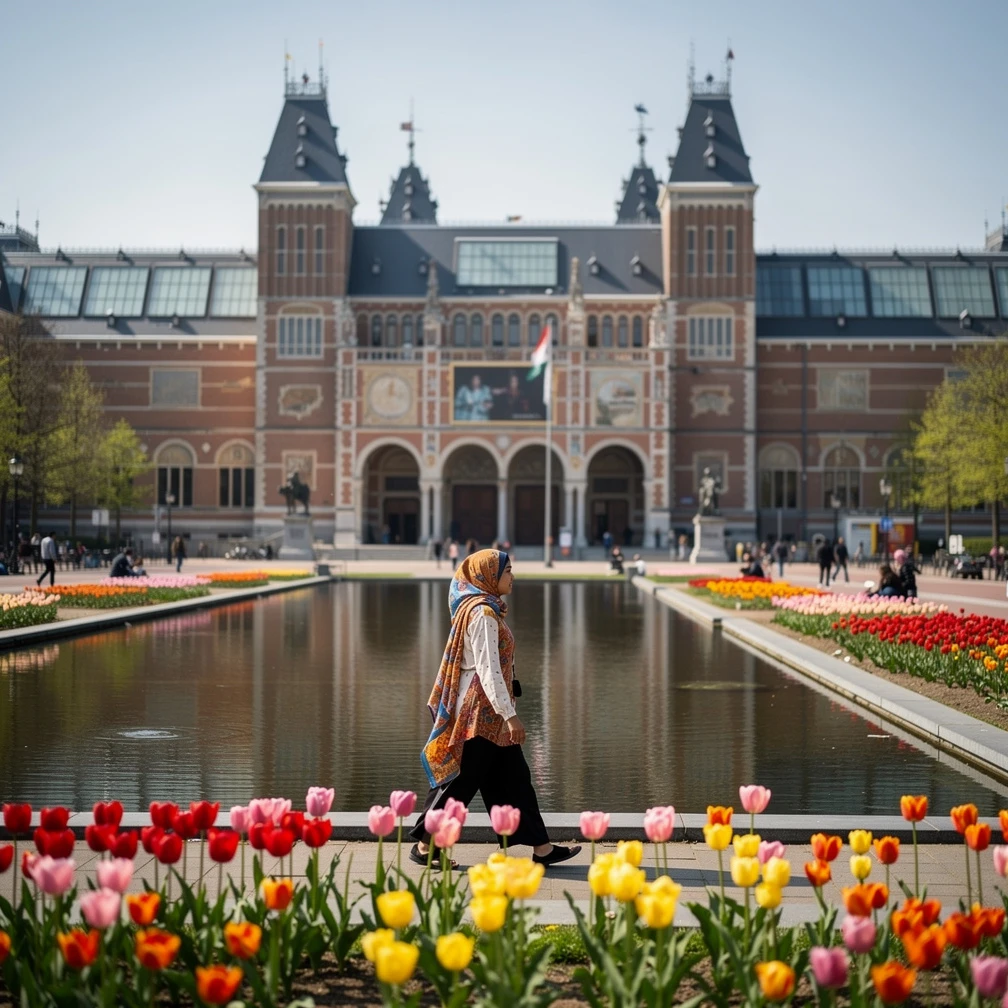 Mahasiswa Indonesia di Amsterdam dengan Beasiswa Pendidikan Indonesia BPI 2026