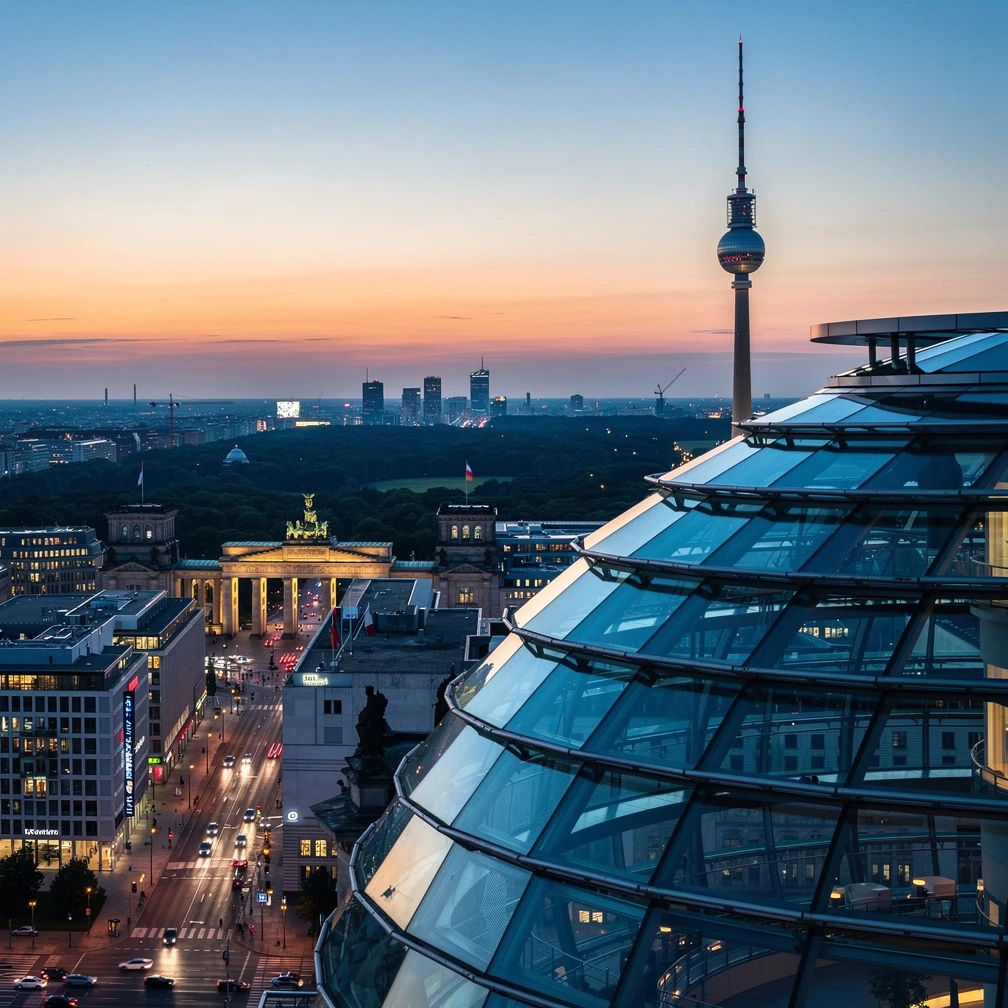 Berlin Reichstag panorama